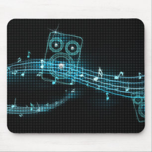 Tapis De Souris Mousepad abstrait de musique