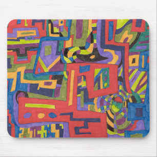 Tapis De Souris Mousepad Abstrait "Into the Net"