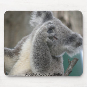 Tapis De Souris Mousepad Adopter Une Paw Koala Australia