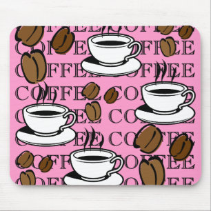 Tapis De Souris Mousepad, amateur de café