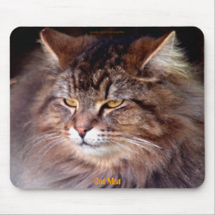 Tapis De Souris Mousepad amateur de chats "Cat Mat" Maine Coon
