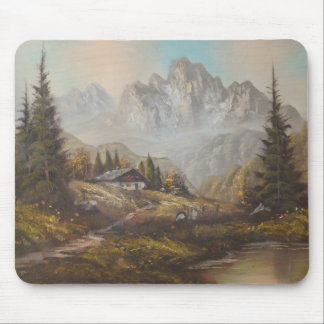 Tapis De Souris Mousepad Ann Hayes Peindre le rêve bavarois