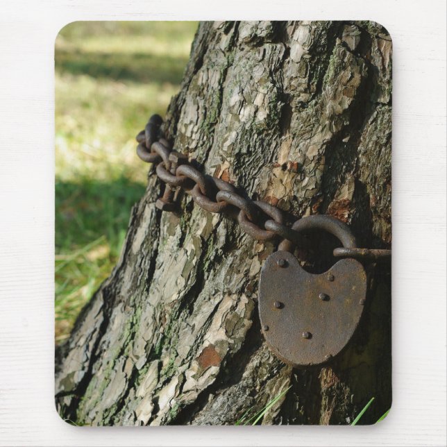 Tapis De Souris Mousepad Arbre Esclavé (Devant)