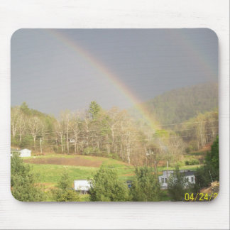 Tapis De Souris Mousepad --Arc-en-ciel d'OR