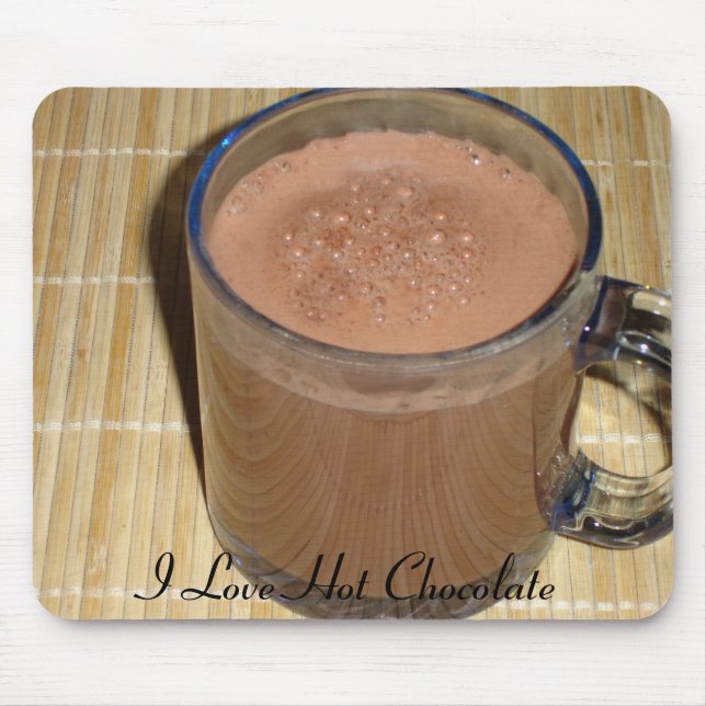 Tapis De Souris Mousepad au chocolat chaud (Devant)