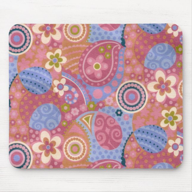 Tapis De Souris Mousepad au printemps floral (Devant)