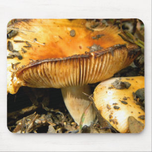 Tapis De Souris Mousepad aux champignons sauvages