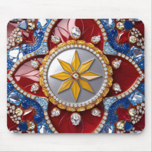 Tapis De Souris Mousepad aux couleurs colombiennes