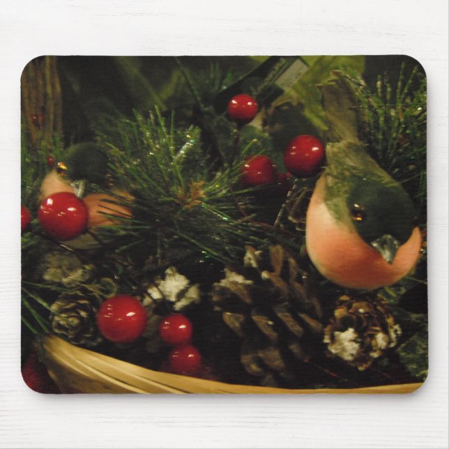 Tapis De Souris Mousepad Aux Oiseaux (Devant)