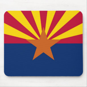 Tapis De Souris Mousepad avec Drapeau de l'Arizona Etat - USA