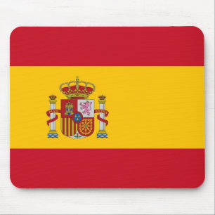 Tapis De Souris Mousepad avec drapeau d'Espagne