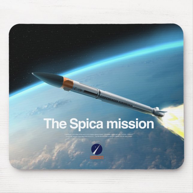 Tapis De Souris Mousepad avec la mission de Spica (Devant)
