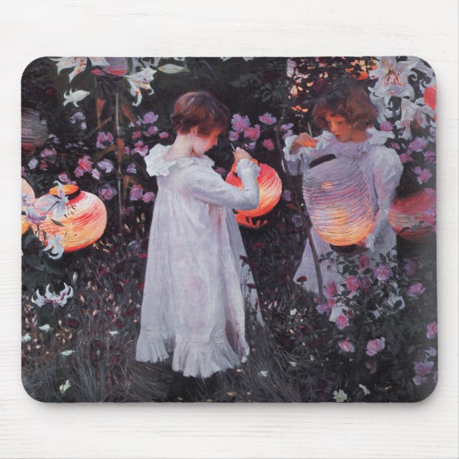 Tapis De Souris Mousepad avec la peinture de John Singer Sargent (Devant)
