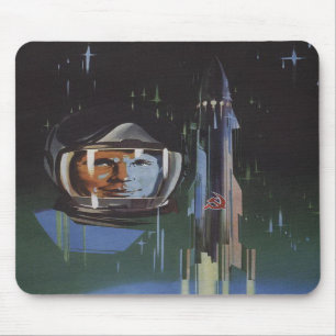 Tapis De Souris Mousepad avec la rétro propagande de programme