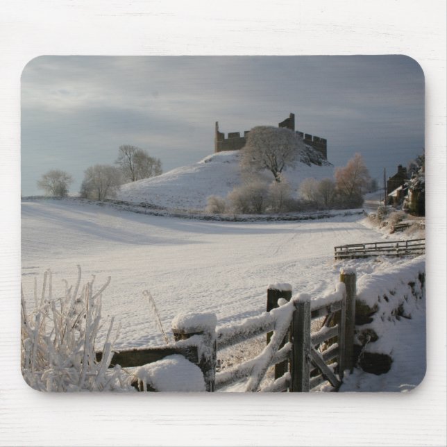 Tapis De Souris Mousepad avec le château de Hume en hiver (Devant)