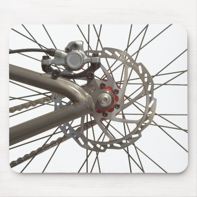 Tapis De Souris Mousepad avec le moyeu de roue de vélo (Devant)