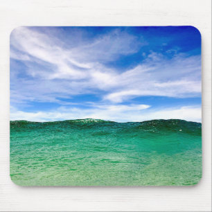 Tapis De Souris Mousepad avec nuages et océan