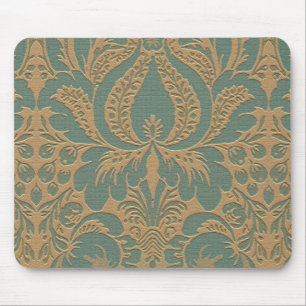 Tapis De Souris Mousepad beige turquoise