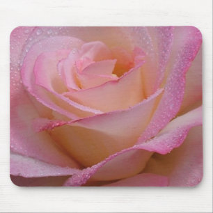 Tapis De Souris Mousepad Belle Rose rose