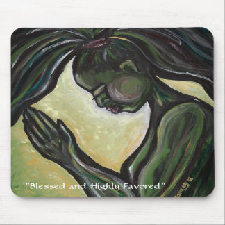 Tapis De Souris Mousepad "béni et fortement favorisé"