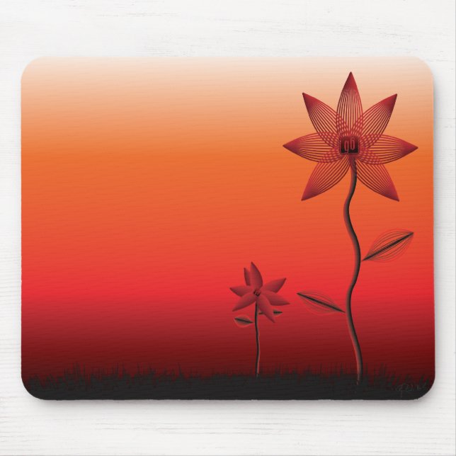 Tapis De Souris Mousepad bizarre de galerie (Devant)