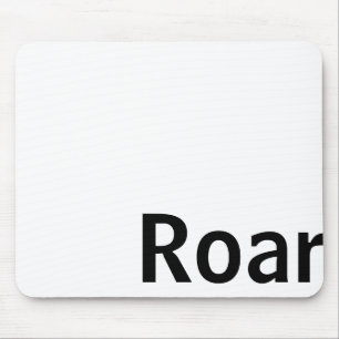 Tapis De Souris mousepad/blanc de "hurlement" de n