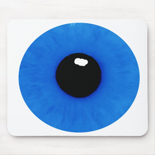 Tapis De Souris MousePad bleu lumineux (Devant)