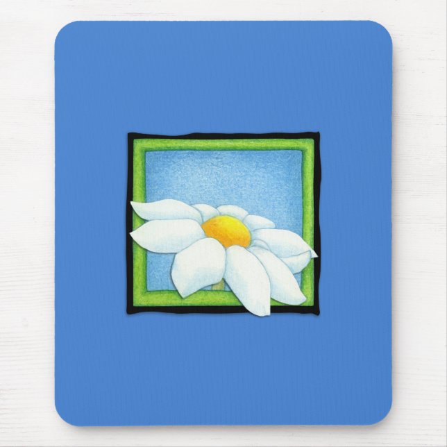 Tapis De Souris Mousepad bleu marais (Devant)