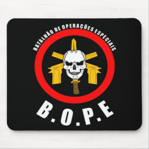 Tapis De Souris Mousepad BOPE Bataillon d'Opérations Especiais