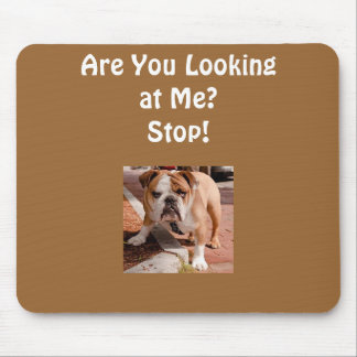 TAPIS DE SOURIS MOUSEPAD "BOSSY BULLDOG"