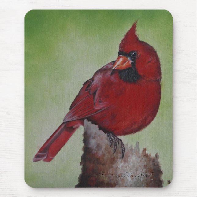 Tapis De Souris Mousepad cardinal (Devant)