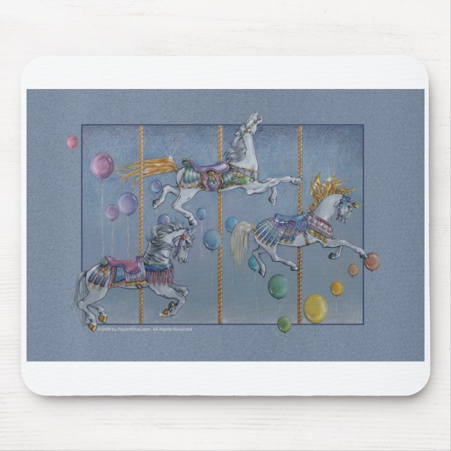 Tapis De Souris Mousepad - Carousel Opus One (Devant)