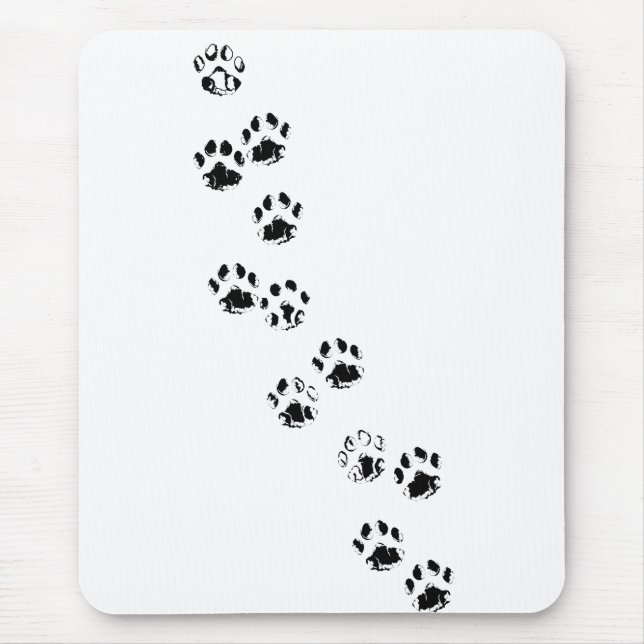 Tapis De Souris MOUSEPAD -CAT or DOG PAW PRINTS/TRACKS (Devant)