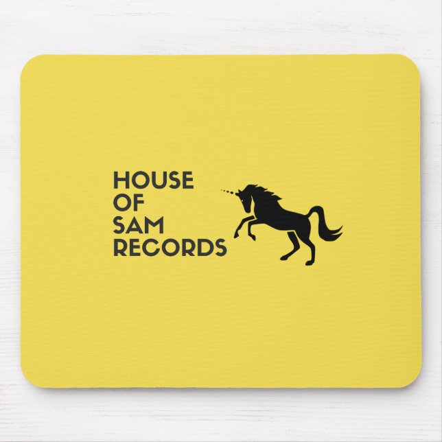 Tapis De Souris Mousepad - Chambre des disques de Sam (Devant)