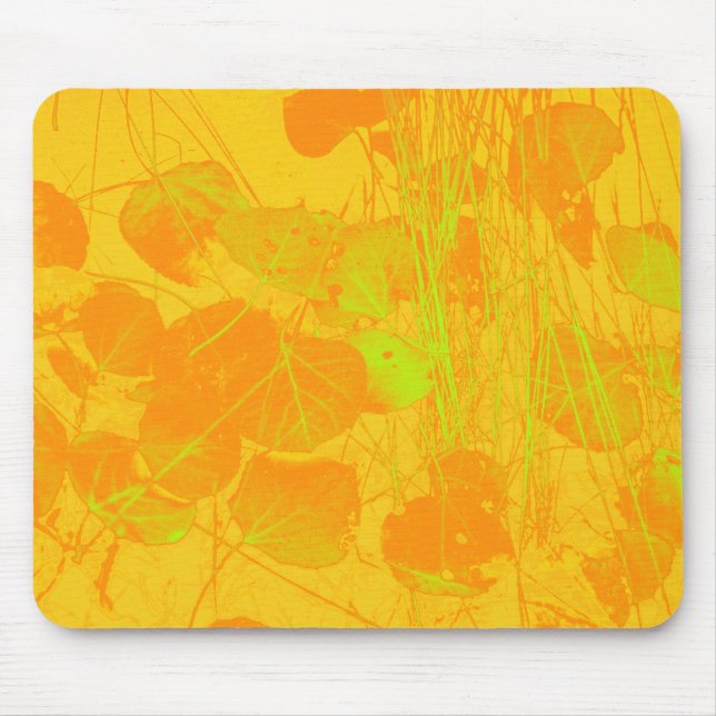 Tapis De Souris Mousepad changeant de feuille (Devant)