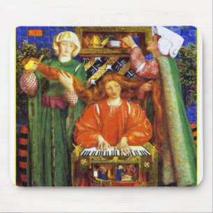 Tapis De Souris Mousepad : Chant de Noël - par Rossetti