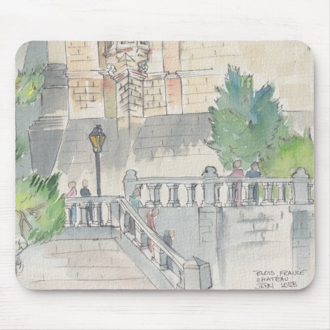 Tapis De Souris Mousepad "Château de Blois/France" (Devant)