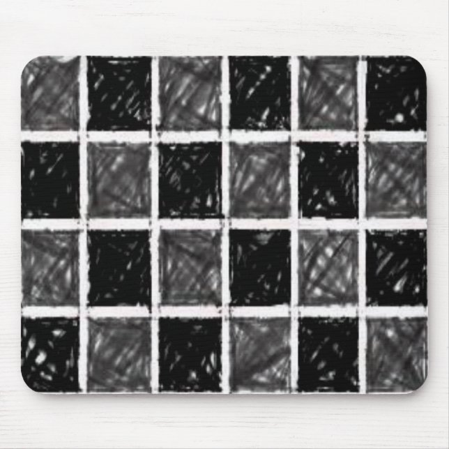 Tapis De Souris Mousepad Checker (Devant)