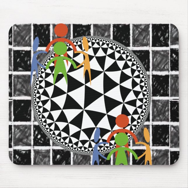 Tapis De Souris Mousepad Checker (Devant)