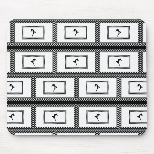 Tapis De Souris Mousepad Checker (Devant)