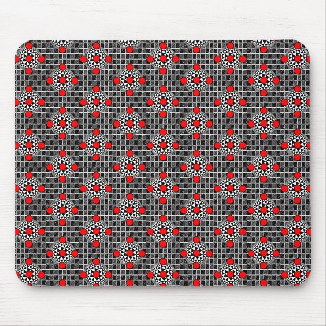 Tapis De Souris Mousepad Checker (Devant)