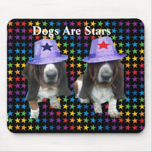 Tapis De Souris Mousepad Chiens Sont Des Étoiles