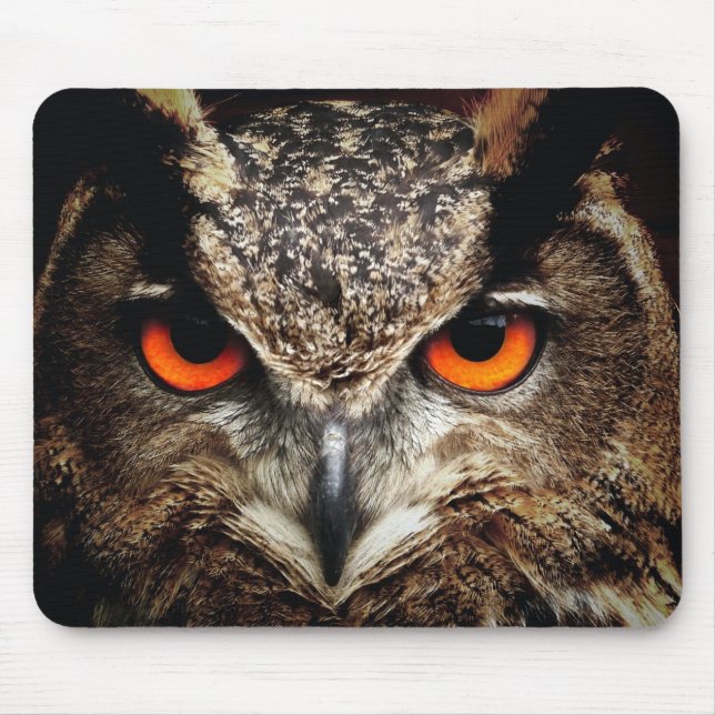Tapis De Souris Mousepad - Chouette (Devant)