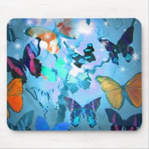 Tapis De Souris Mousepad, Ciel des papillons