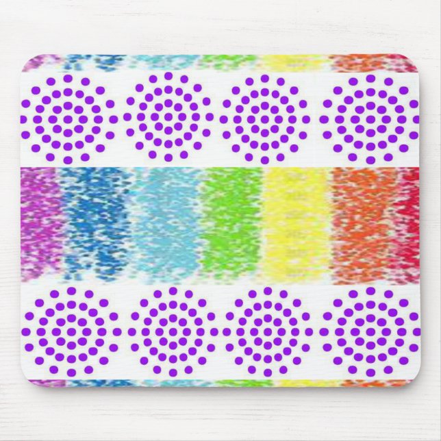 Tapis De Souris Mousepad coloré (Devant)