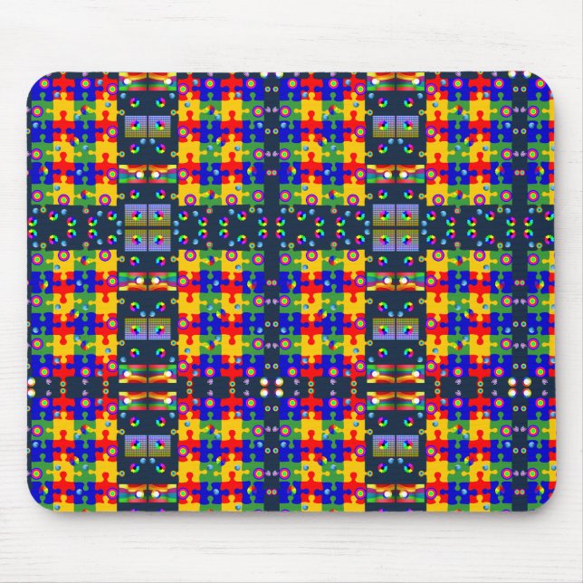 Tapis De Souris Mousepad coloré (Devant)