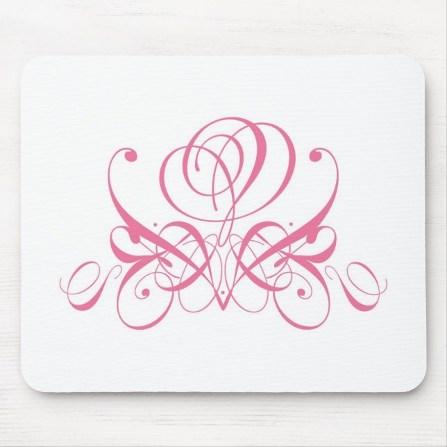 Tapis De Souris Mousepad, concepteur de rose (Devant)