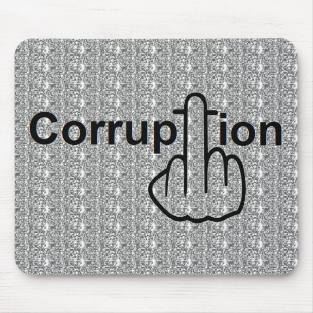 Tapis De Souris Mousepad Corruption Sucre (Devant)