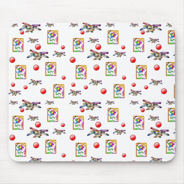 Tapis De Souris Mousepad Crayon (Devant)