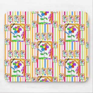 Tapis De Souris Mousepad Crayon